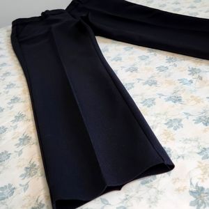 H&M Navy Blue Tapered Leg Pants